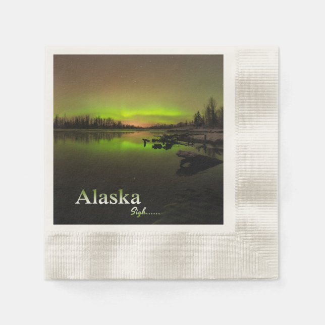 Alaska Sigh.... Napkin (Front)