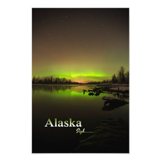 Alaska Sigh.... Photo Print (Front)