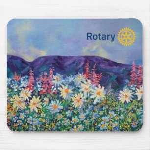 alaska sleeping lady _rotary int'l Mousepad