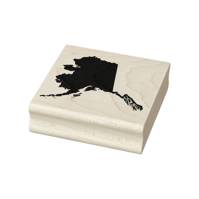 Alaska Solid Rubber Art Stamp (Stamp)