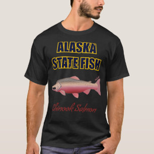 Alaska State Fish Chinook Salmon TShirt
