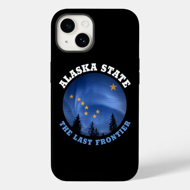 ALASKA STATE FLAG Case-Mate iPhone CASE (Back)