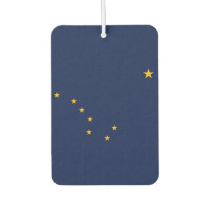 Alaska State Flag Design Car Air Freshener