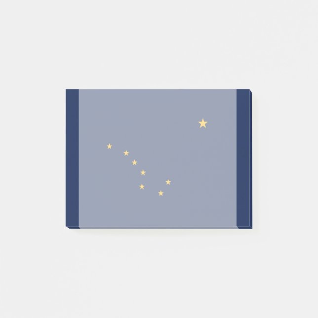 Alaska State Flag Design Decor Post-it Notes (Front)