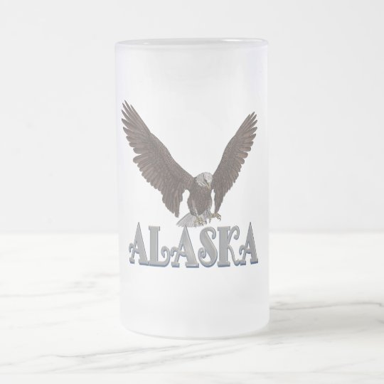 Alaska State Flag Eagle Coffee Mug