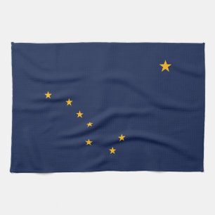 Alaska State Flag Kitchen Towel