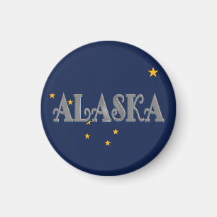 Alaska State Flag Magnet