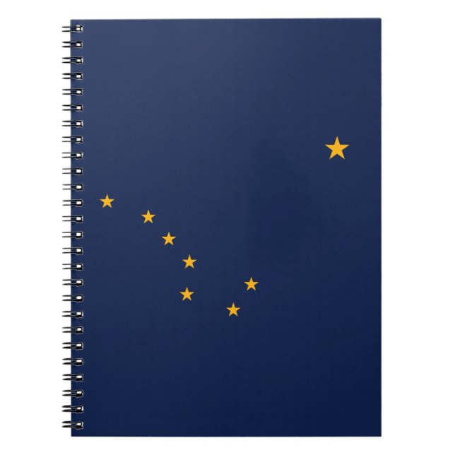 Alaska State Flag Notebook (Front)