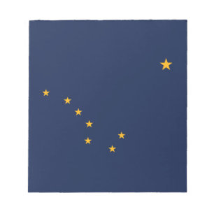 Alaska State Flag Notepad