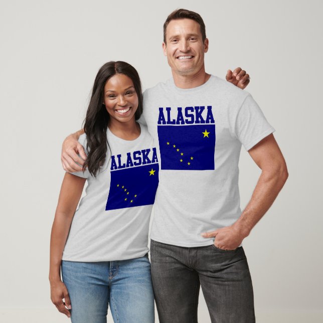 Alaska State Flag T-Shirt (Unisex)