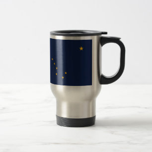 Alaska State Flag Travel Mug