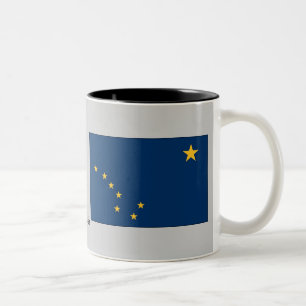 Alaska State Flag Two-Tone Coffee Mug