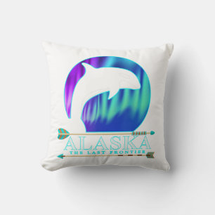 Alaska State Pride Alaska Northern Lights Alaskan Cushion