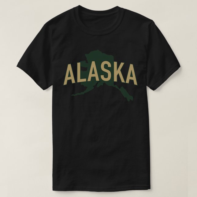 Alaska State T-Shirt (Design Front)