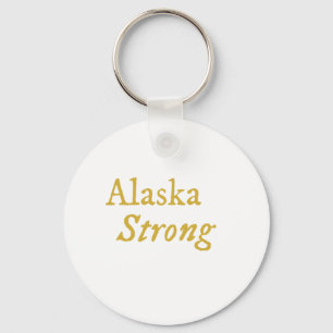 Alaska Strong Key Ring