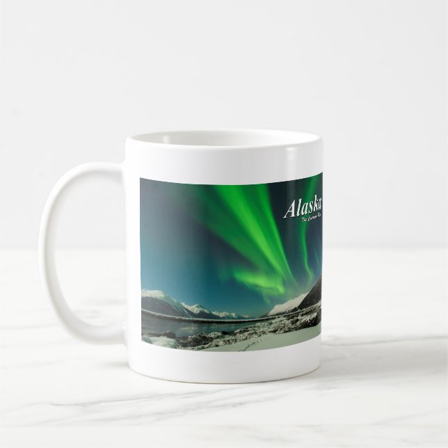 Alaska The Curtain Rises Coffee Mug (Left)