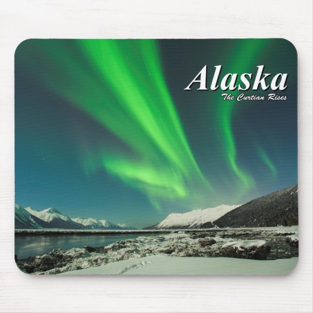 Alaska The Curtain Rises Mouse Mat (Front)