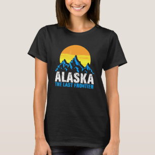 Alaska The Last Frontier  Alaskan Mountains T-Shirt