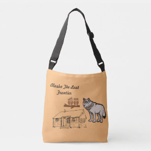 Alaska The Last Frontier Crossbody Bag
