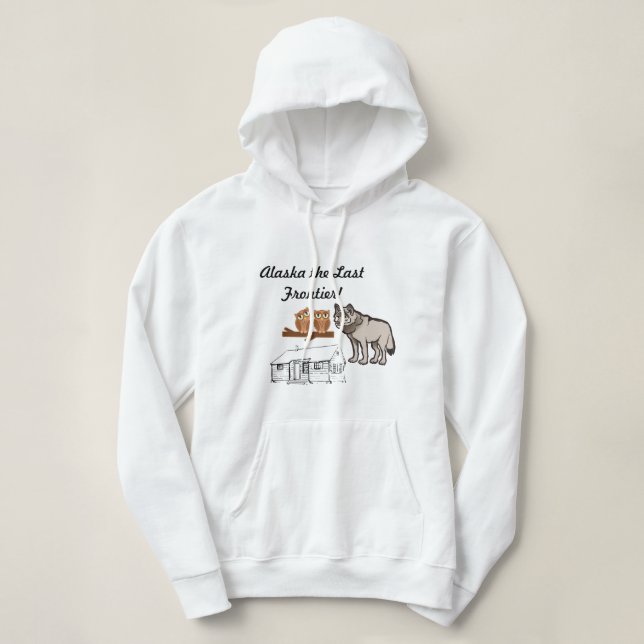 Alaska The Last Frontier Hoodie (Design Front)