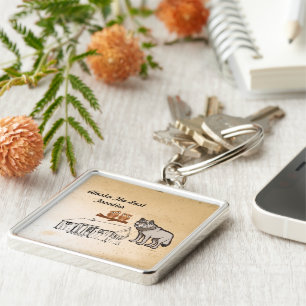 Alaska The Last Frontier Key Ring