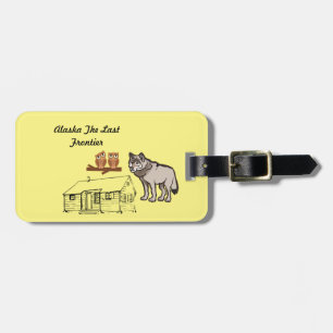 Alaska The Last Frontier Luggage Tag