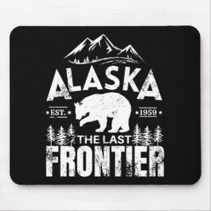 Alaska The Last Frontier Mouse Mat