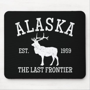 Alaska The Last Frontier Mouse Mat