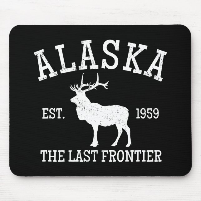 Alaska The Last Frontier Mouse Mat (Front)
