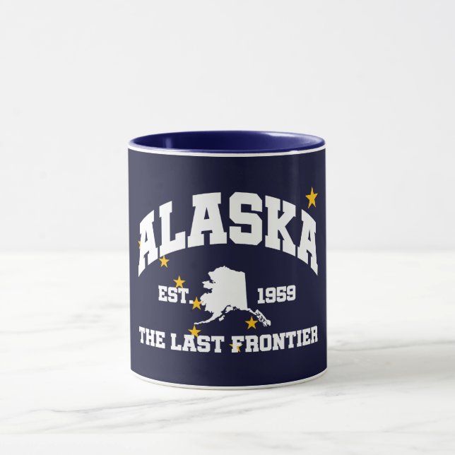 Alaska,The Last Frontier Mug (Center)