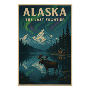 Alaska – The Last Frontier Poster