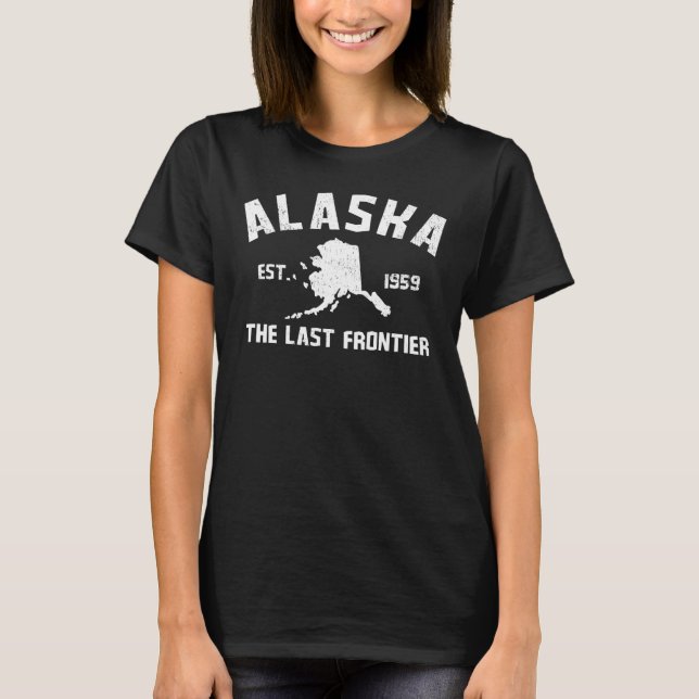 Alaska The Last Frontier T-Shirt (Front)