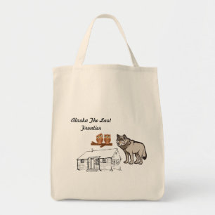 Alaska The Last Frontier Tote Bag