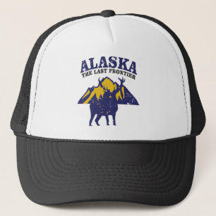 Alaska The Last Frontier Trucker Hat