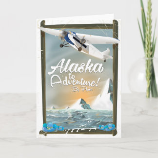Alaska To Adventure! Holiday Card