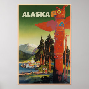 Alaska Travel poster