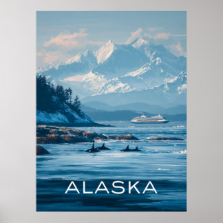 Alaska Travel Poster