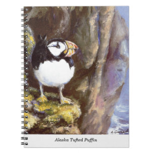 Alaska Tufted Puffin Notebook