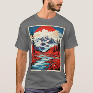 Alaska United States of America Tourism Vintage Po T-Shirt