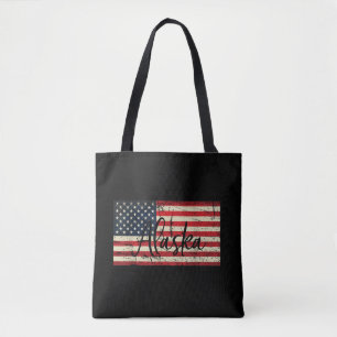 Alaska USA State America Travel Alaskan Tote Bag