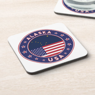 Alaska, USA States Coaster