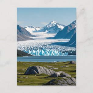 alaska view postcard