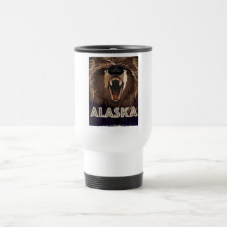 Alaska vintage travel poster mug