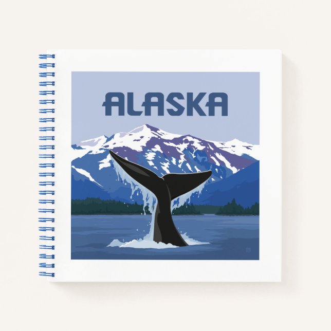 Alaska | Whale Tale Notebook (Front)