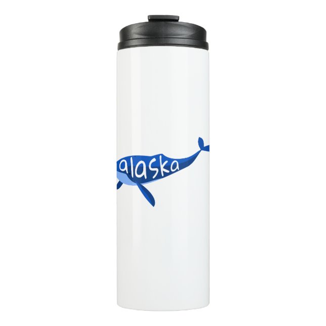 Alaska Whale Thermal Tumbler (Front)