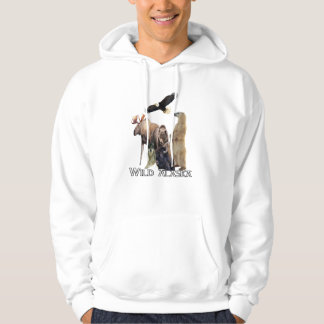 Alaska Wildlife Hooded Sweatshirt