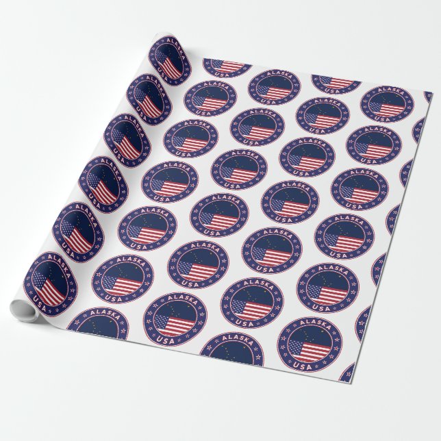 Alaska Wrapping Paper (Unrolled)