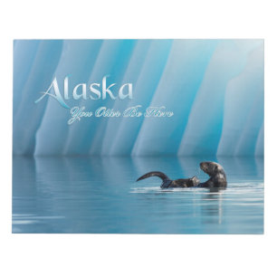 Alaska-You Otter Be Here Notepad