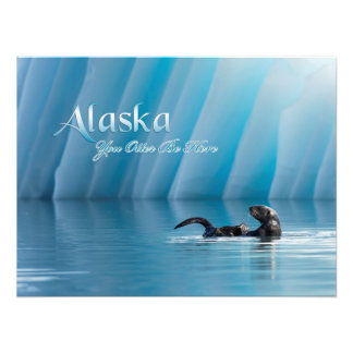 Alaska-You Otter Be Here Photo Print