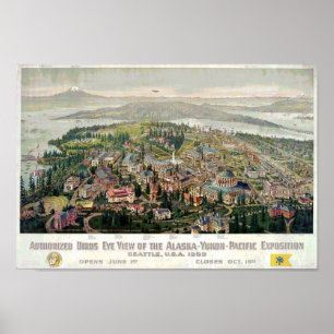 Alaska-Yukon-Pacific Exposition 1909 Poster